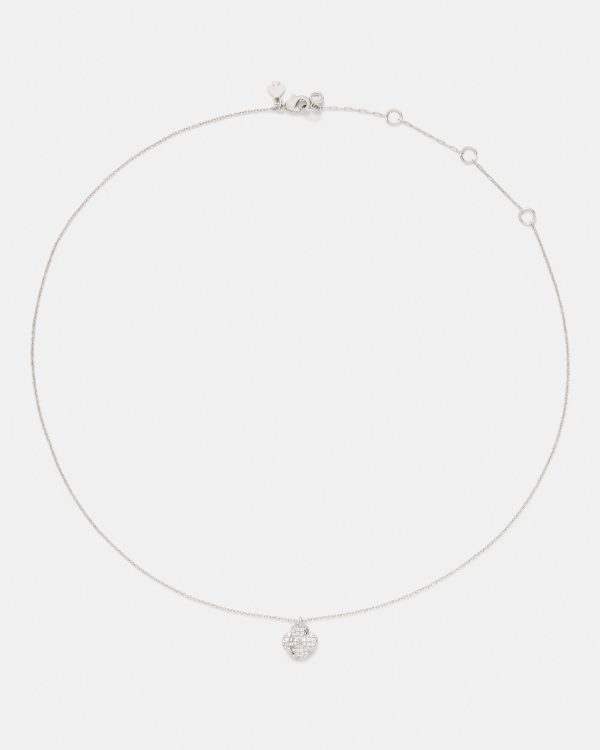 Kate Spade Spade Flower Pave Mini Pendant