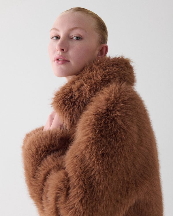 Kate Spade Faux Fur Jacket