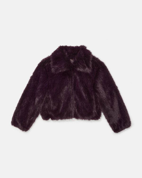 Kate Spade Faux Fur Jacket