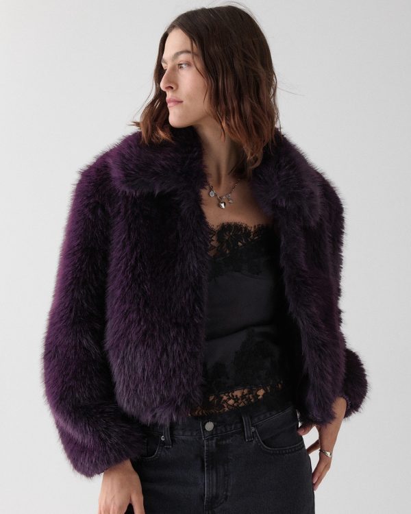 Kate Spade Faux Fur Jacket