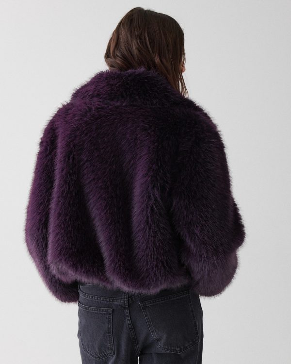Kate Spade Faux Fur Jacket