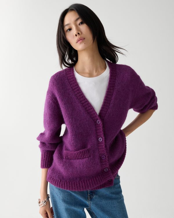 Kate Spade Fuzzy Oversized Cardigan