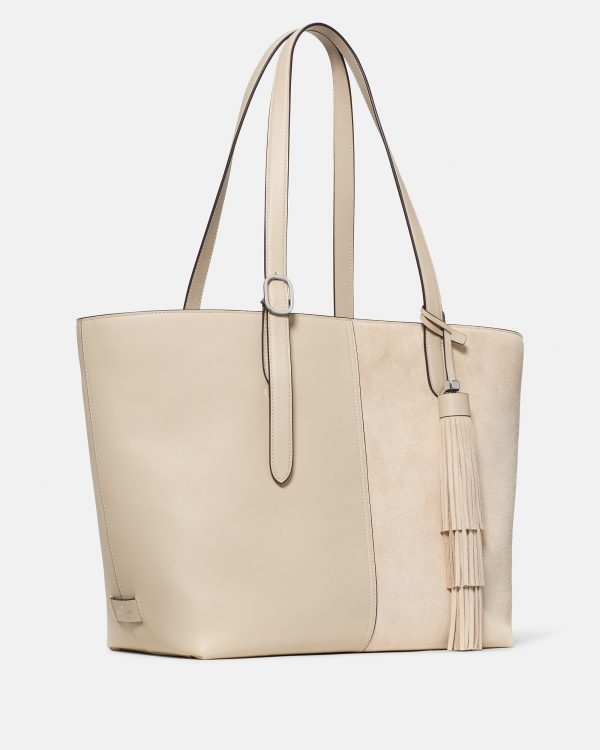 Kate Spade 454 Suede Fringe Tote Bag