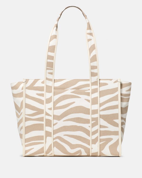 Kate Spade Kip Zebra Cargo Large Tote Bag