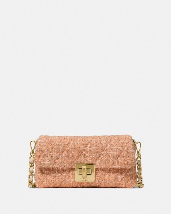 Kate Spade Carey Tweed Wallet On Chain
