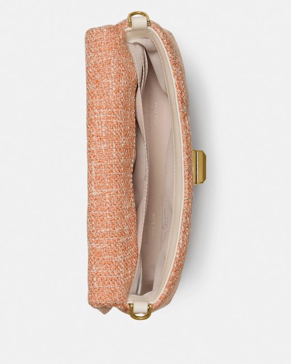 Kate Spade Carey Tweed Wallet On Chain