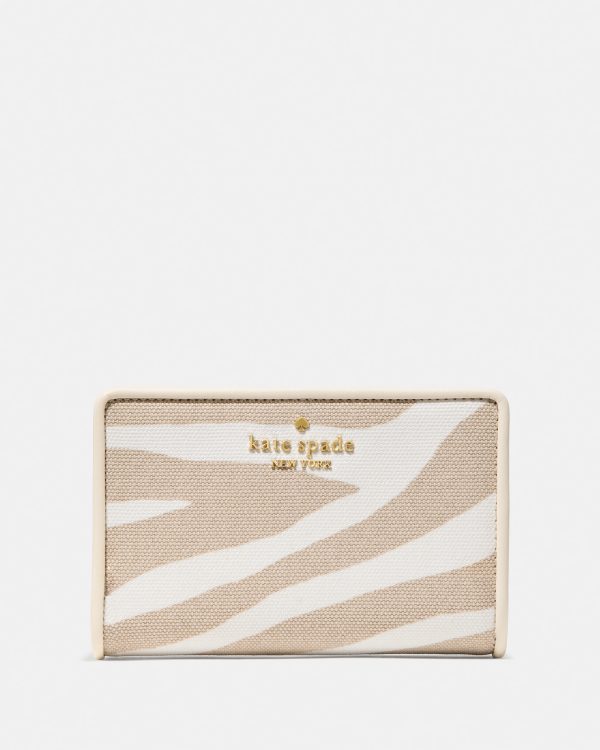 Kate Spade Zebra Medium Bifold Wallet