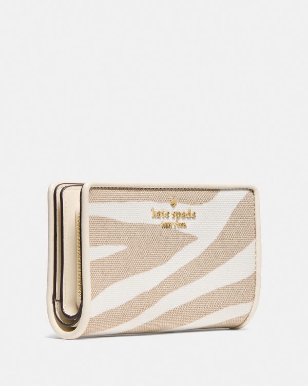 Kate Spade Zebra Medium Bifold Wallet