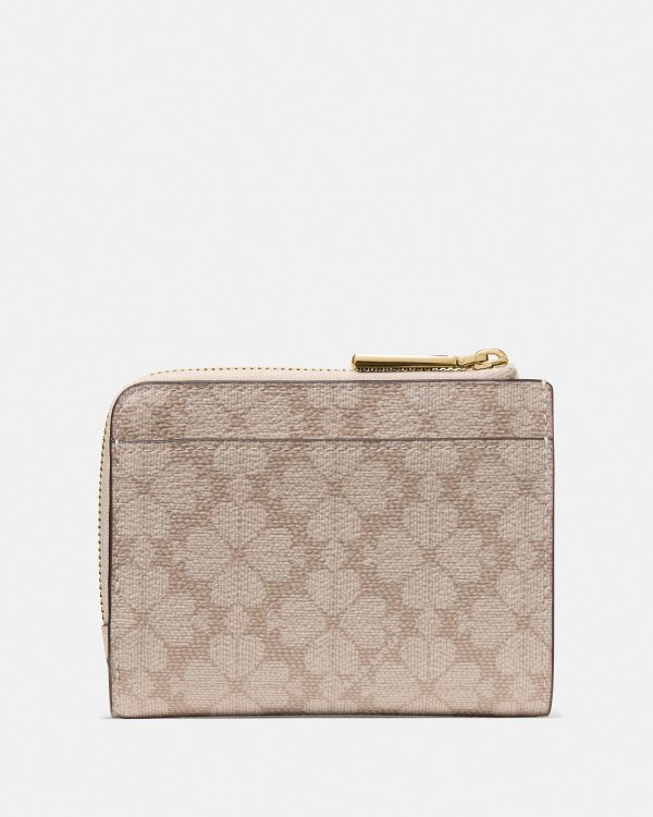 Kate Spade Spade Flower Small L-zip Wallet