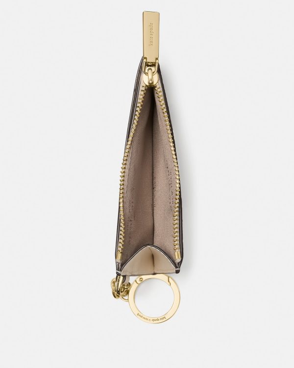 Kate Spade Spade Flower Key Ring Card Holder