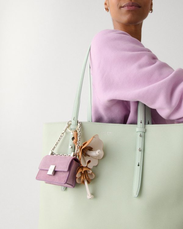 Kate Spade Charmed Suede Nano Carryall Bag Charm