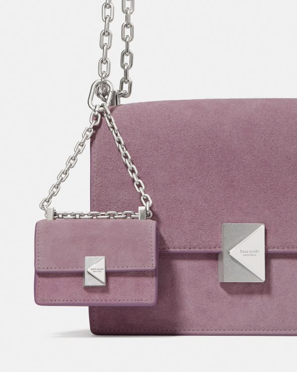 Kate Spade Charmed Suede Nano Carryall Bag Charm