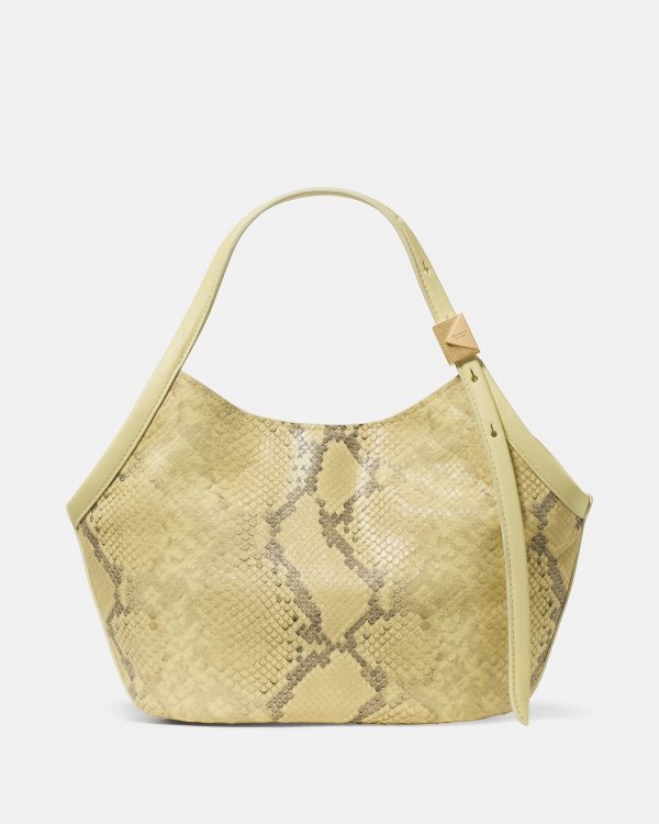Kate Spade Deco Snake Embossed Small Tulip Tote Bag