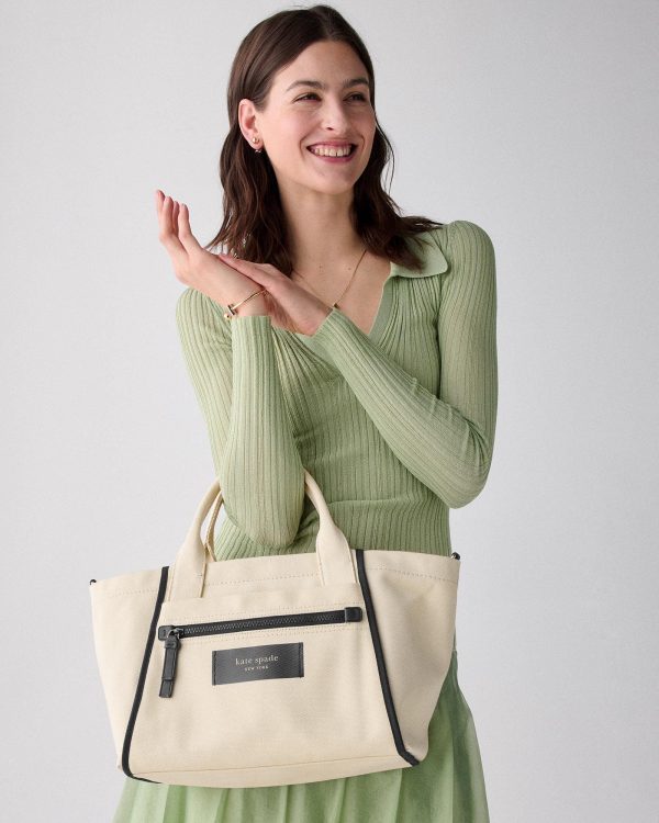 Kate Spade Dash Large Canvas Tote Bag