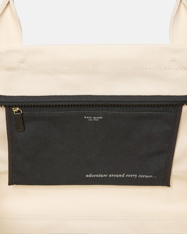 Kate Spade Dash Large Canvas Tote Bag