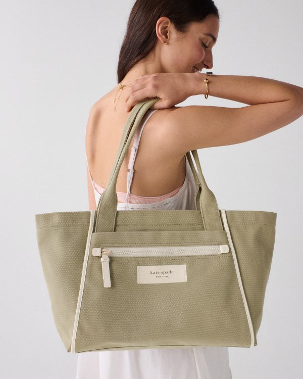 Kate Spade Dash Large Canvas Tote Bag