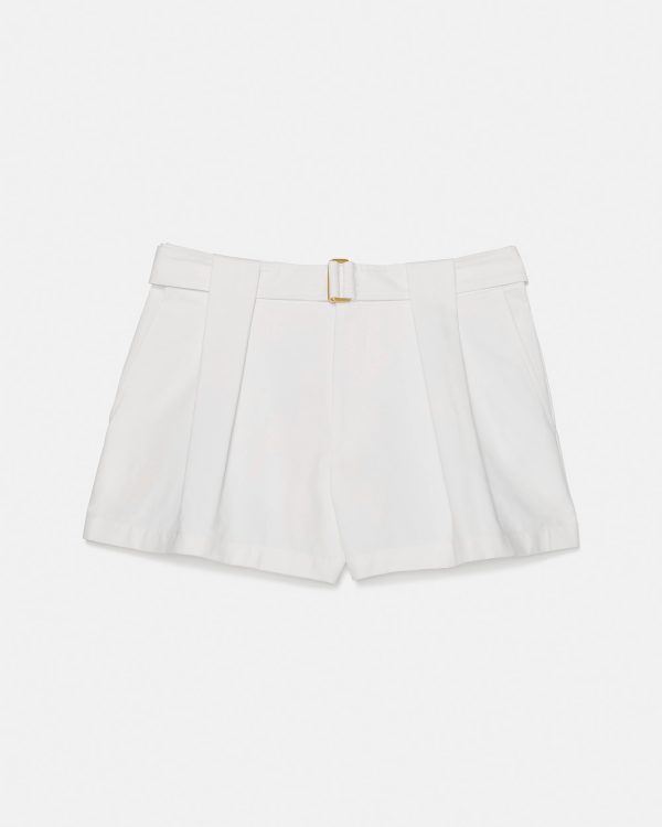 Kate Spade Belted Pleated Shorts
