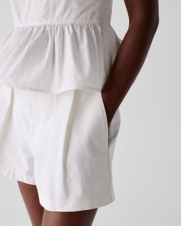 Kate Spade Belted Pleated Shorts