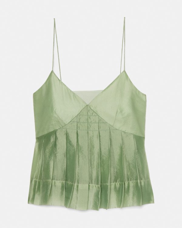 Kate Spade Crinkled Organza Cami