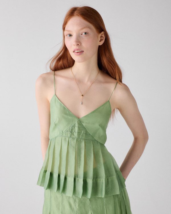 Kate Spade Crinkled Organza Cami