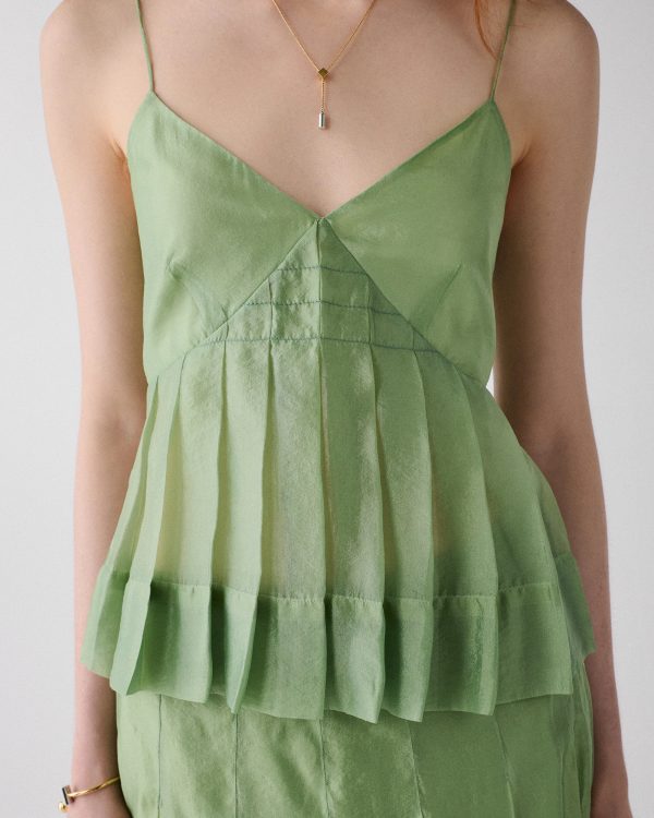 Kate Spade Crinkled Organza Cami