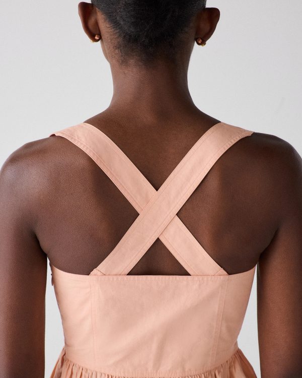 Kate Spade Cross-back Peplum Top