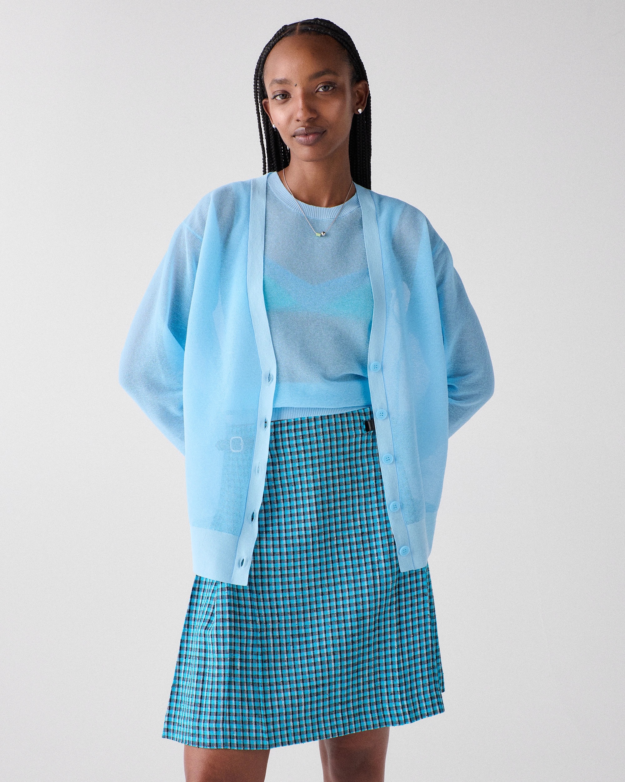 Kate Spade Sheer Knit Cardigan - Image 2