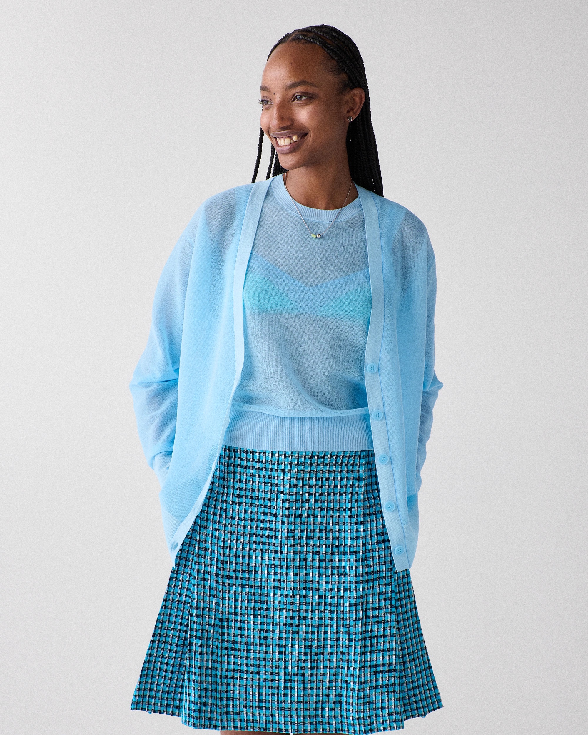 Kate Spade Sheer Knit Cardigan - Image 4