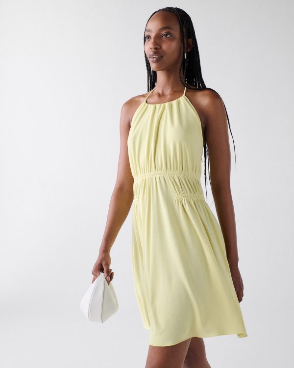 Kate Spade Drapey Halter Mini Dress