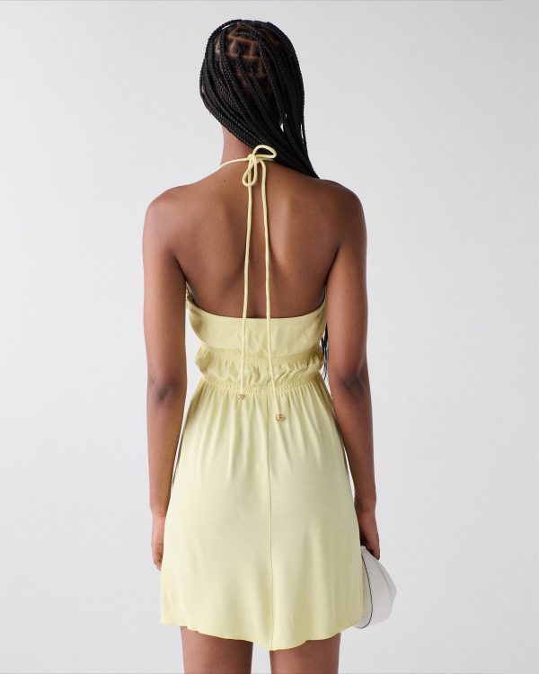 Kate Spade Drapey Halter Mini Dress