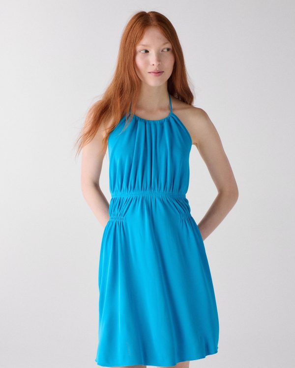 Kate Spade Drapey Halter Mini Dress