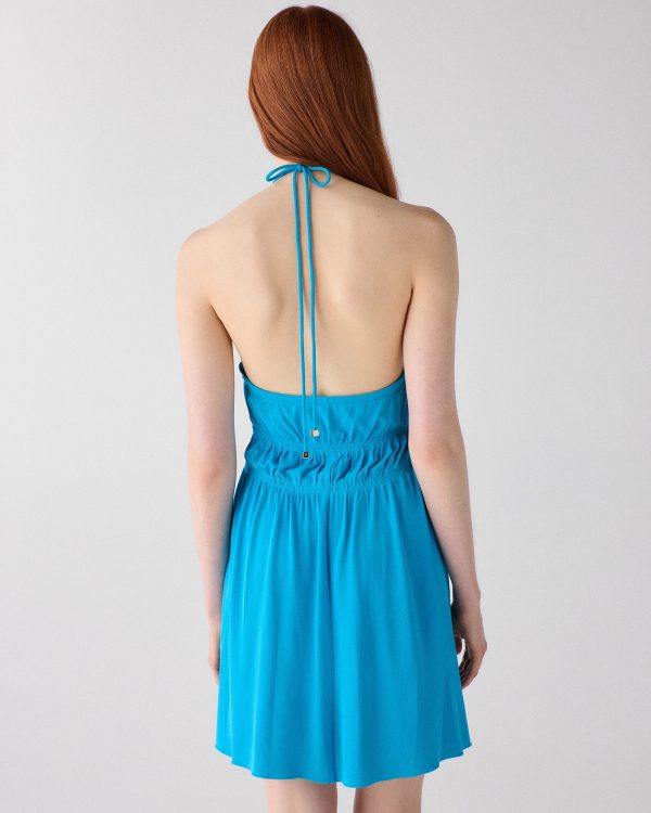 Kate Spade Drapey Halter Mini Dress