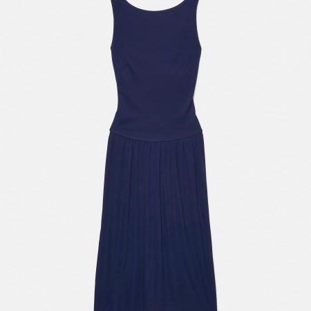 Kate Spade Drapey Cross-back Midi Dress
