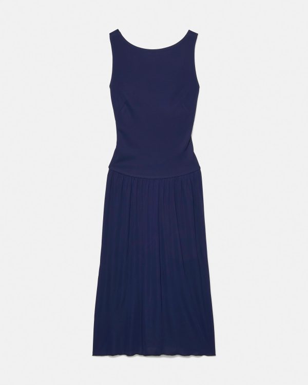 Kate Spade Drapey Cross-back Midi Dress
