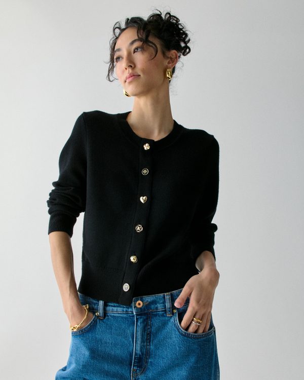 Kate Spade Novelty Button Nell Cardigan