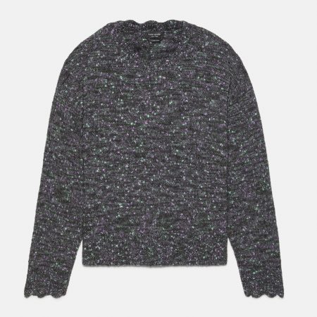 Kate Spade Scallop Crew Neck Sweater