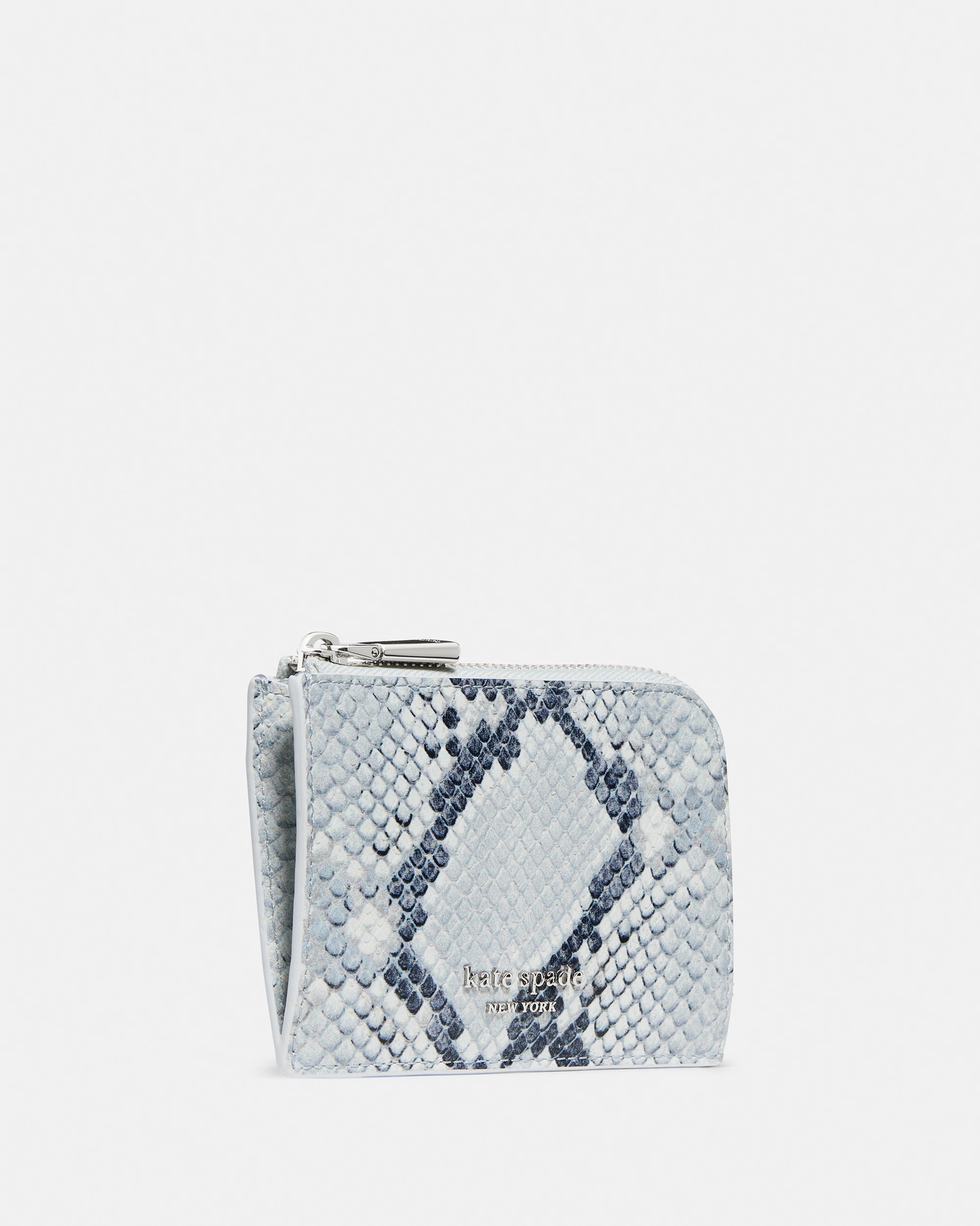 Kate Spade Snake Embossed Mini Zip Card Case - Image 6