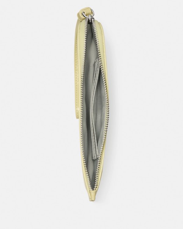 Kate Spade Zippy Crinkle Patent Wristlet