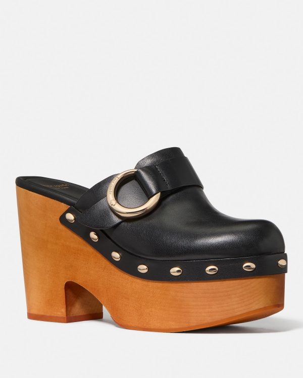 Kate Spade Halo Platform Clog Mule