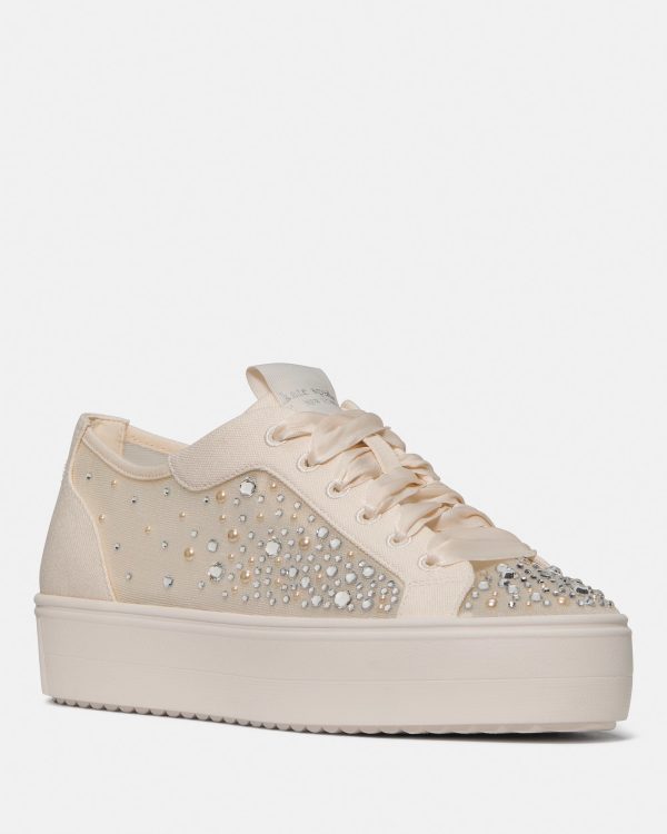 Kate Spade Sam Icon Embellished Platform Sneakers