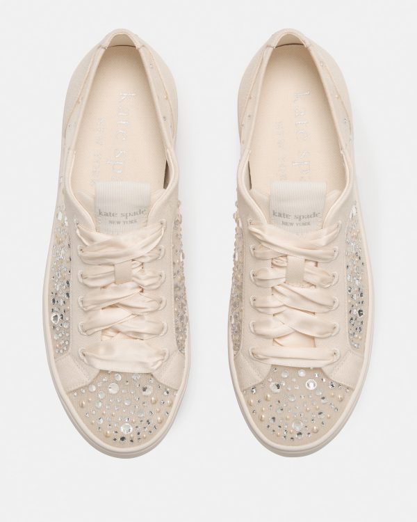 Kate Spade Sam Icon Embellished Platform Sneakers