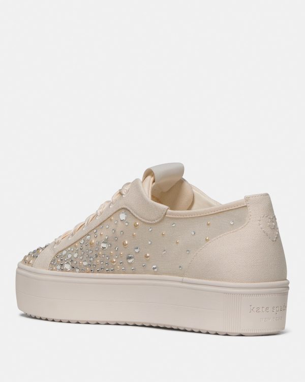 Kate Spade Sam Icon Embellished Platform Sneakers