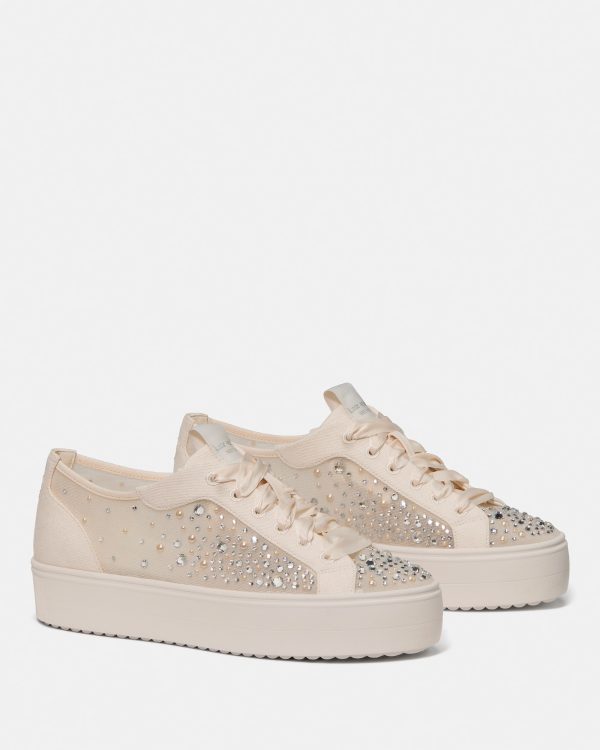Kate Spade Sam Icon Embellished Platform Sneakers