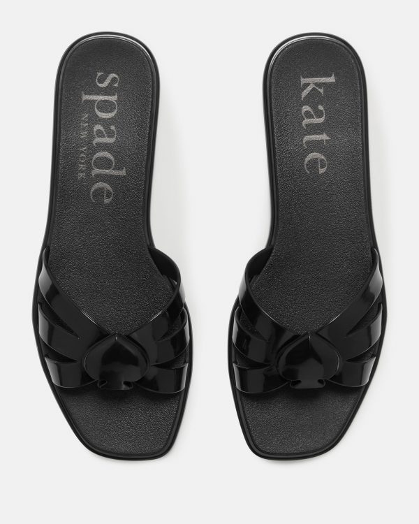 Kate Spade Sculpted Spade Jelly Sandals
