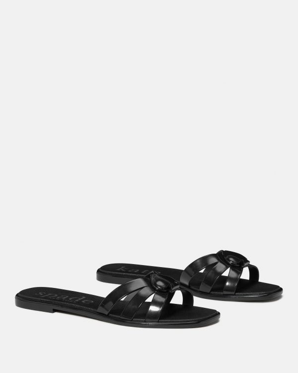 Kate Spade Sculpted Spade Jelly Sandals