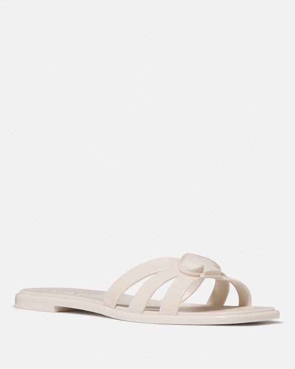 Kate Spade Sculpted Spade Jelly Sandals