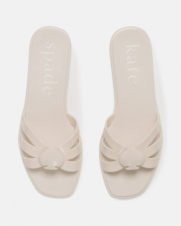 Kate Spade Sculpted Spade Jelly Sandals