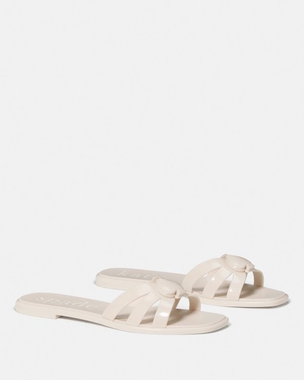 Kate Spade Sculpted Spade Jelly Sandals