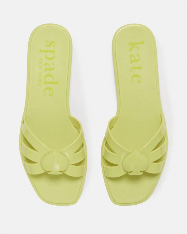 Kate Spade Sculpted Spade Jelly Sandals