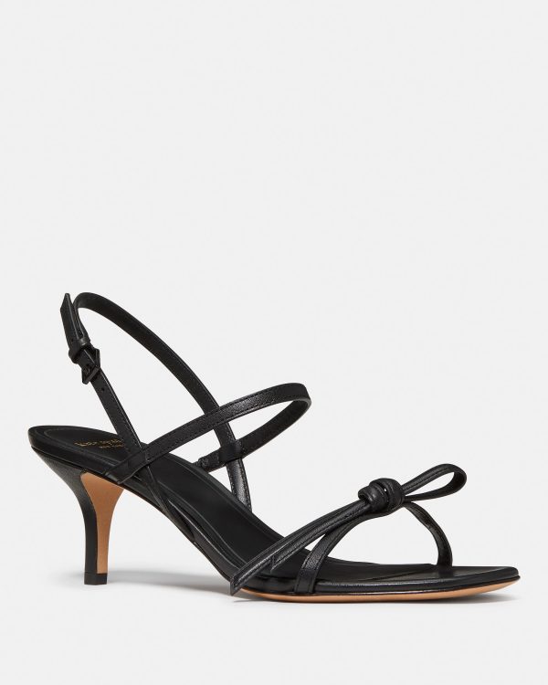 Kate Spade Loop Kitten Heel Sandals